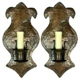 Pair  Arts and Craft Sconces