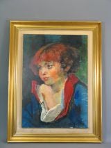 Little Boy   Oil painting
