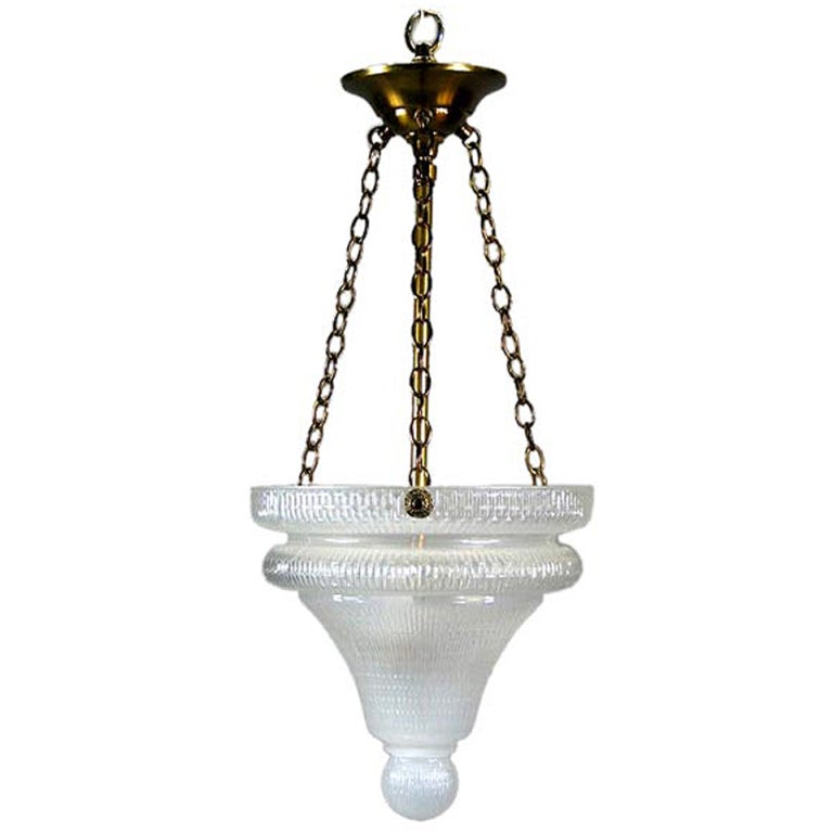 ON SALE  Circa 1930's Opaline Glass Inverted Dome(2 available)