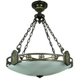 Circa 1910's Bronze Fixture