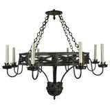 Circa 1920's Large Octagonal Chandelier