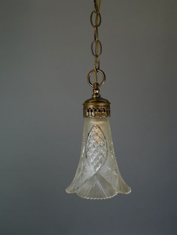 Circa 1920's Austrian crystal pendant