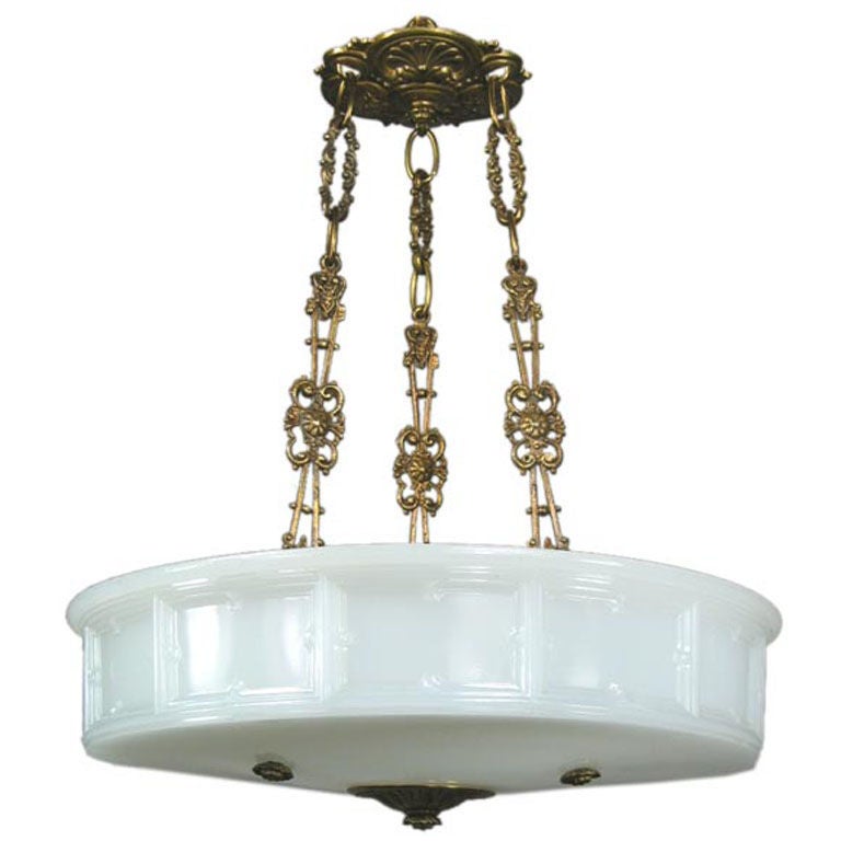 1910
s Opaline Glass Inverted dome