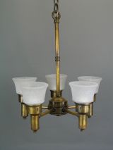 1930's Dark Brass Fixture