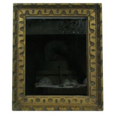 Small Hand Carved Mirror