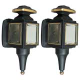 ON SALE Pair carriage lamp sconces