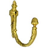 Antique Five bronze coat hooks (two sets available)