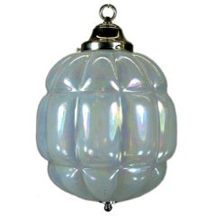 Large Opaline Glass Pendant 2