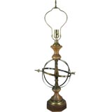 Single armillary lamp