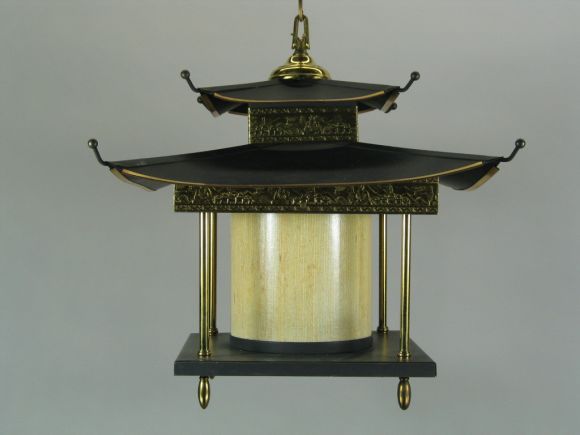 #1-2067ab Pagoda lantern <br />
Priced individually(2 available)