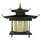 Black  or Red Pagoda Lantern (2 available)