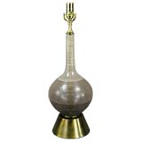 Single glass moderne lamp