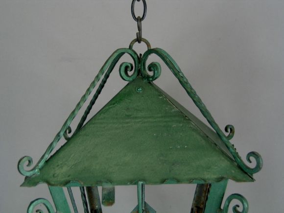 Handmade Lanterns (2 available) In Good Condition In Douglas Manor, NY