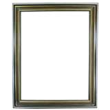 Silvered-Polycrhomed Wood Frame Mirror