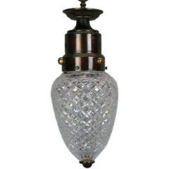 Antique Austrian crystal pendant