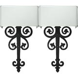 Antique Pair 19th Century Wall Sconces                (2 pair available)