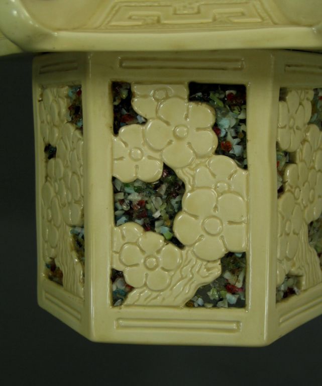 Ceramic pagoda lantern at 1stDibs