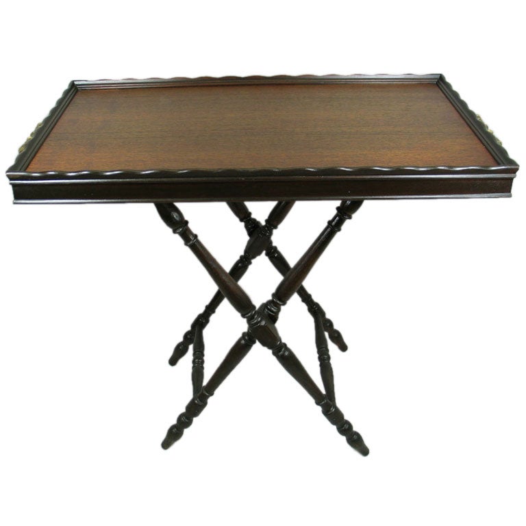 Folding Tray Table at 1stdibs