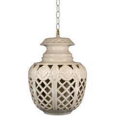 Oversized Ceramic Pendant 3