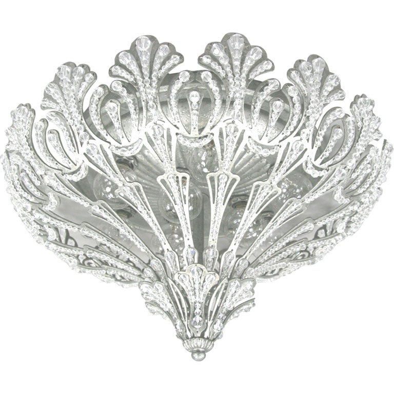 Beaded Fantasy flushmount