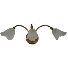 Tulip Glass sconce(over mirror lite)