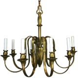 ON SALE Large French Bronze Chandelier 5
