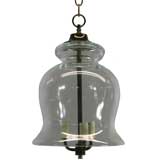 Retro Hand blown Inverted bell jar lantern( 5available)