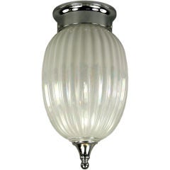 Opaline Glass Flush Mount /Pendant (Three Available)