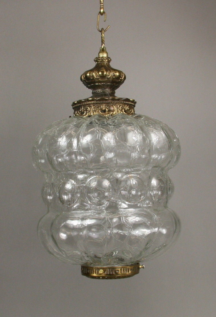 #1-2254 Bubble glass pendant
