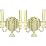 Circa 1920's  Double Arm Sconces  (two pair available)