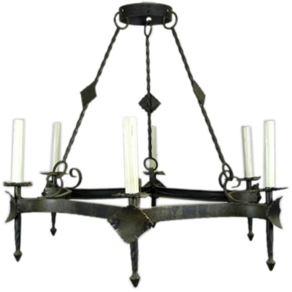 Country French Rustic hand made fixture