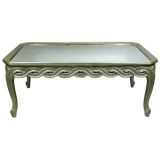Circa 1940's Italian mirrored top table
