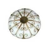 Vintage Large Murano cieling light