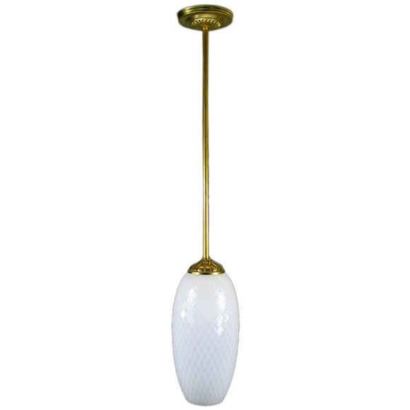 Murano glass pendant (height adjustible)