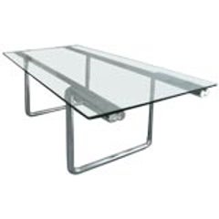 Metal and Glass Desk Table by Castelli 7