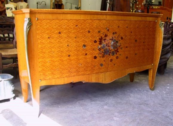 Sycamore Commode by Copin with Mother-of-Pearl Inlays