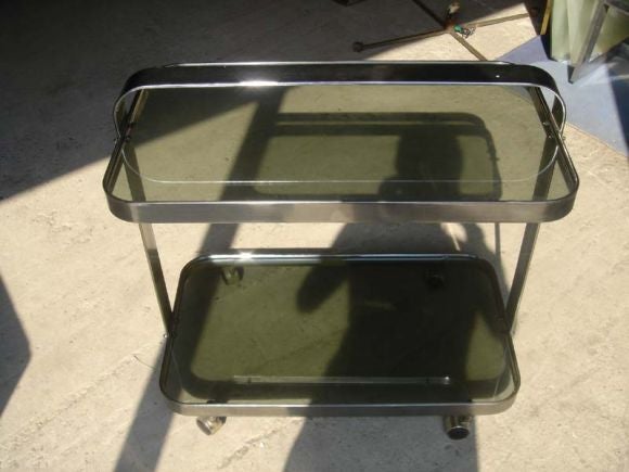 French Metal Cart For Sale