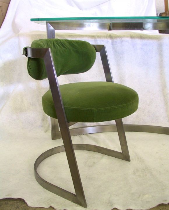 20th Century Chair and Console by DOM For Sale