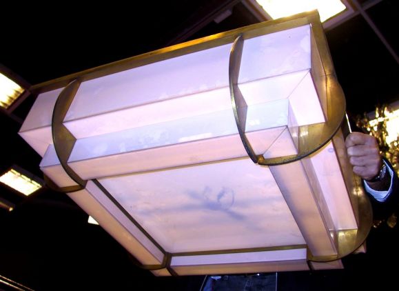 20th Century Ceiling Lamp by Jean Perzel