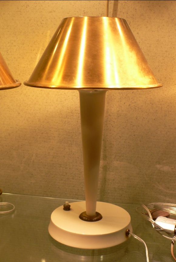 20ième siècle Paire de lampes de table Perzel en vente