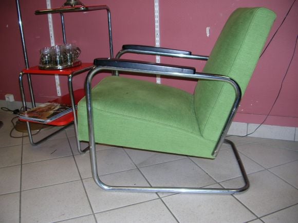 pair of arm chairs K 410 by Walter Knoll