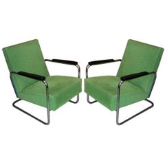 pair of arm chairs K 410 by Walter Knoll