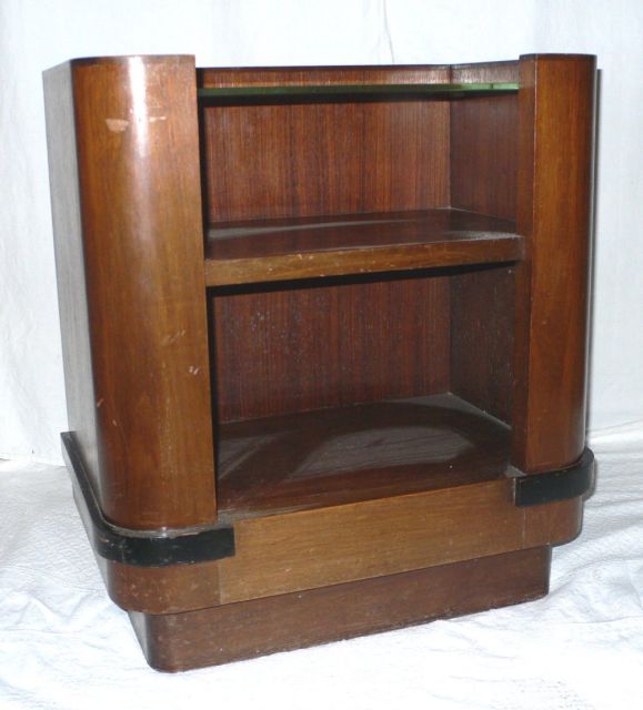 Rosewood Pair of End Tables by Vallin Nancy For Sale