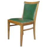 set of 12 walnut dining chairs