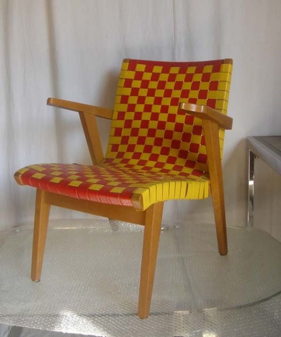 Paire de fauteuils originaux de J. Risom.
