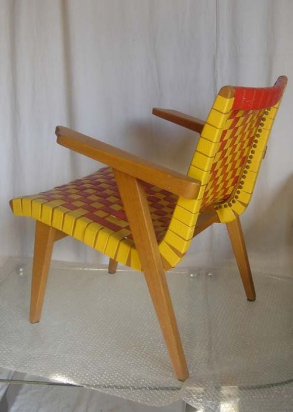 Paire de fauteuils par J. Risom Bon état - En vente à Brooklyn, NY