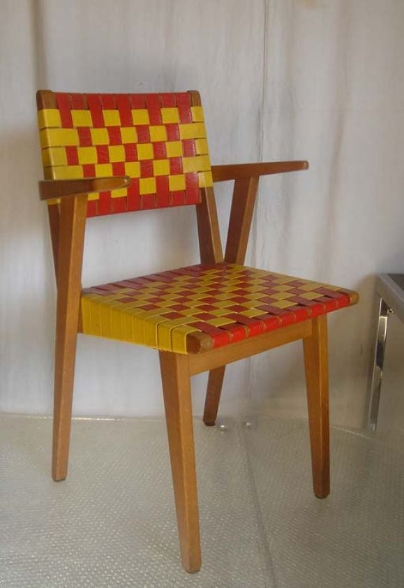 20th Century pair of chairs by J. RISOM For Sale