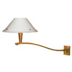 Rare Jean Perzel Wall Sconce 8