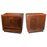 pair of cabinet by Charles Dudouyt