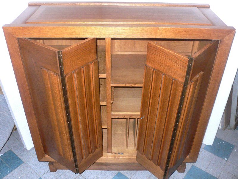 20th Century Pair of Cabinets by Charles Dudouyt For Sale